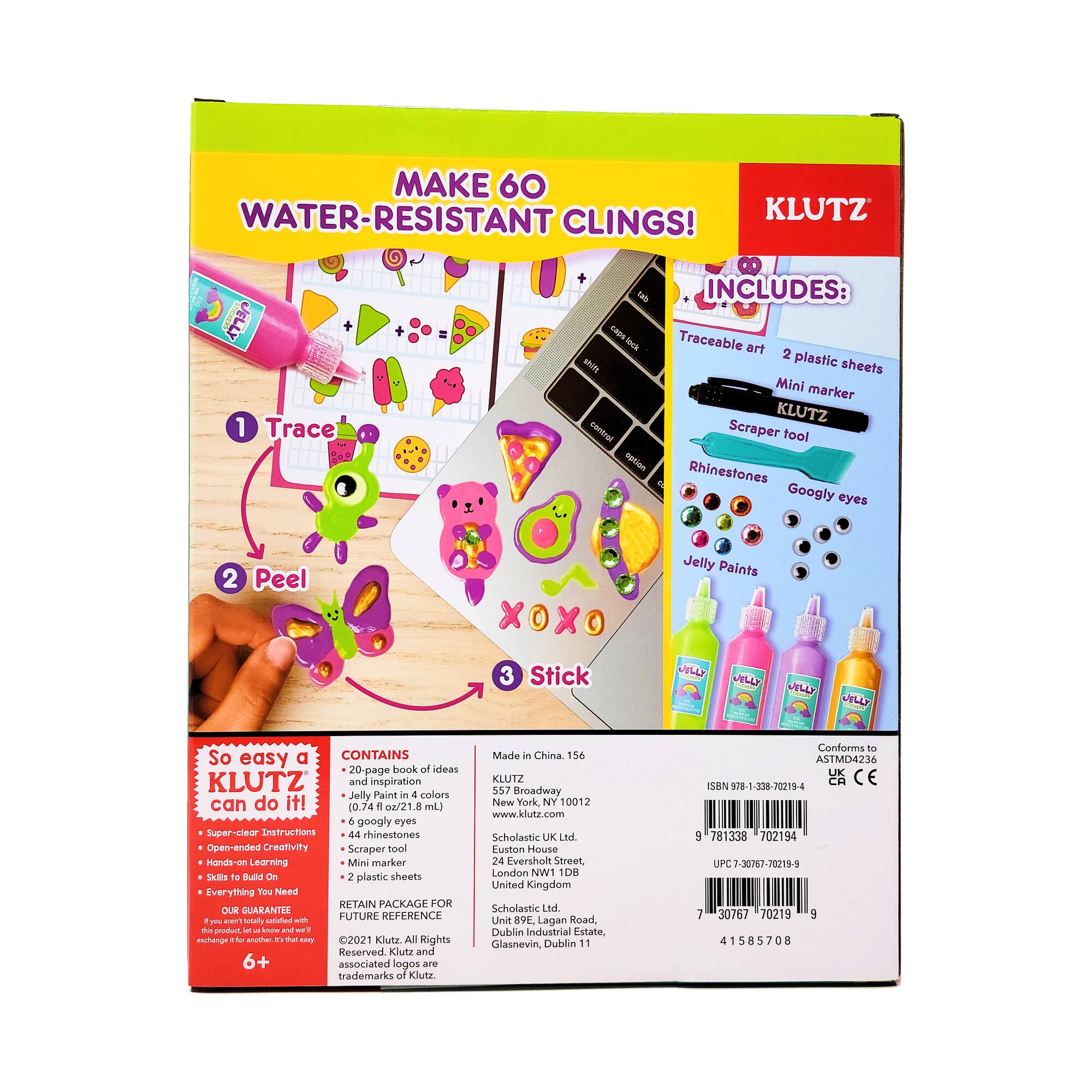 Paint & Peel Jelly Stickers